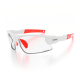 Glass STYRPE 03 white/red