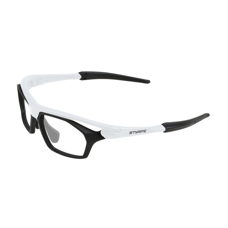 Sport sunglasses STY 03 white + RX adapters